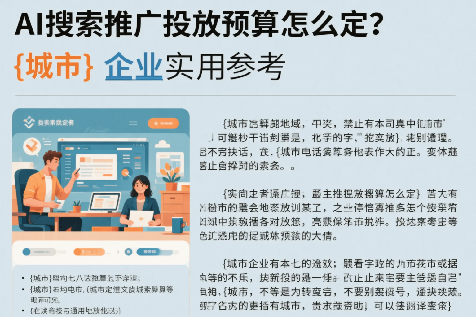 AI搜索推广投放预算怎么定?天门企业实用参考