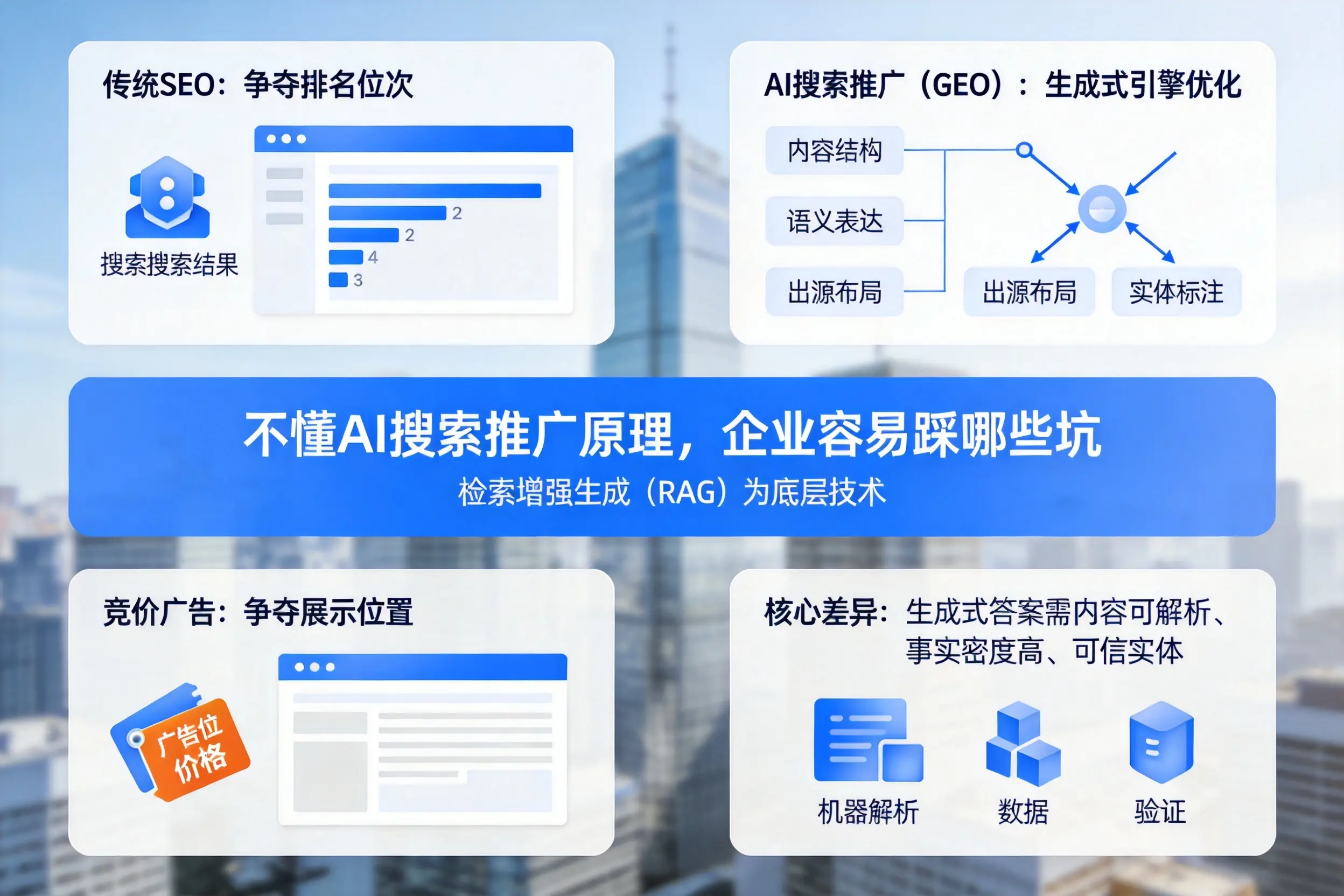 不懂AI搜索推广原理,天门企业容易踩哪些坑