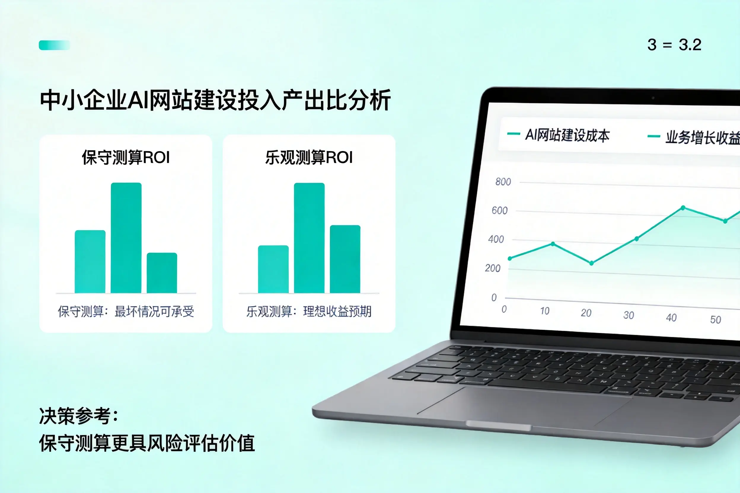 天门中小企业AI网站建设投入产出比怎么算？先看这份分析