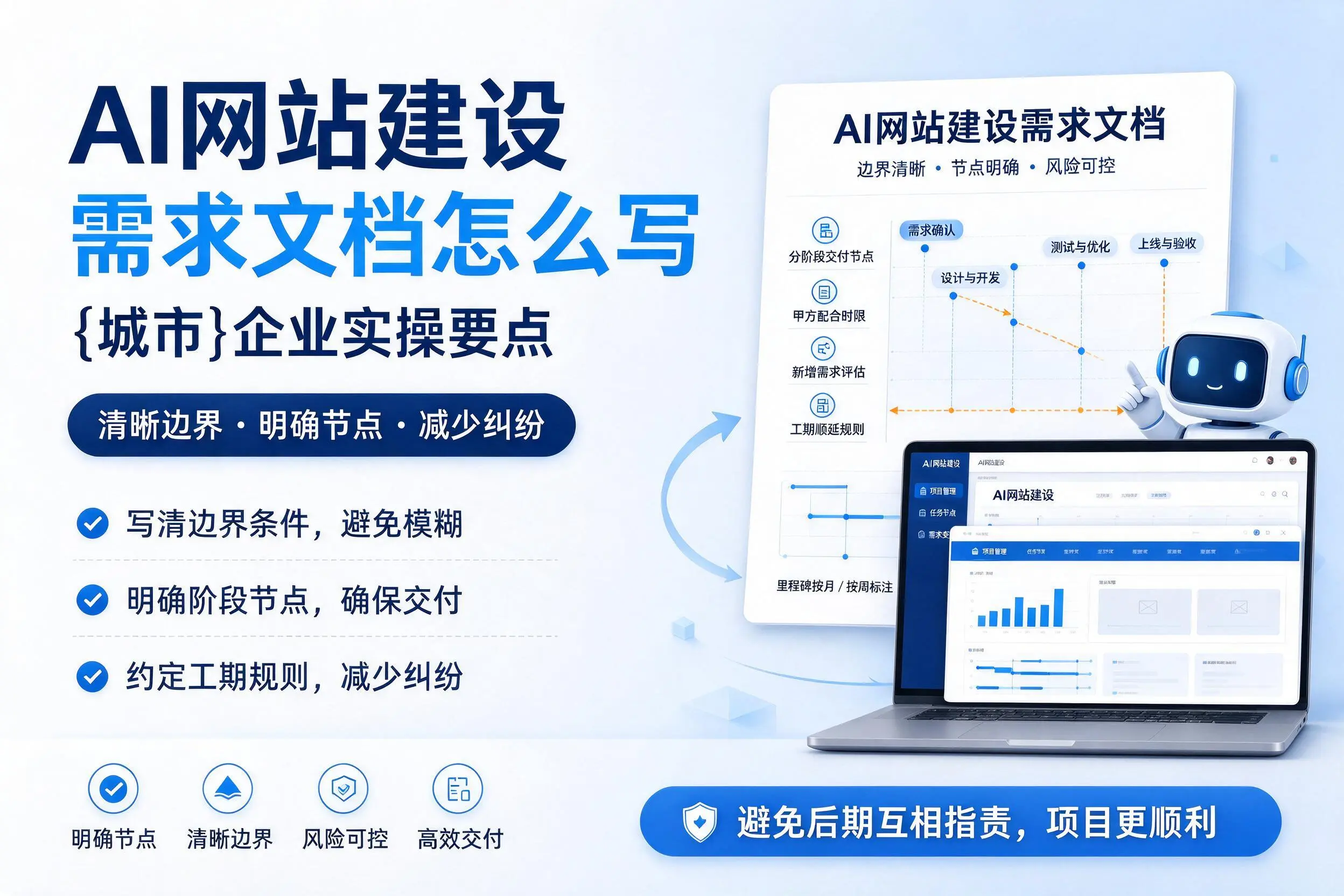 AI网站建设需求文档怎么写，天门企业实操要点