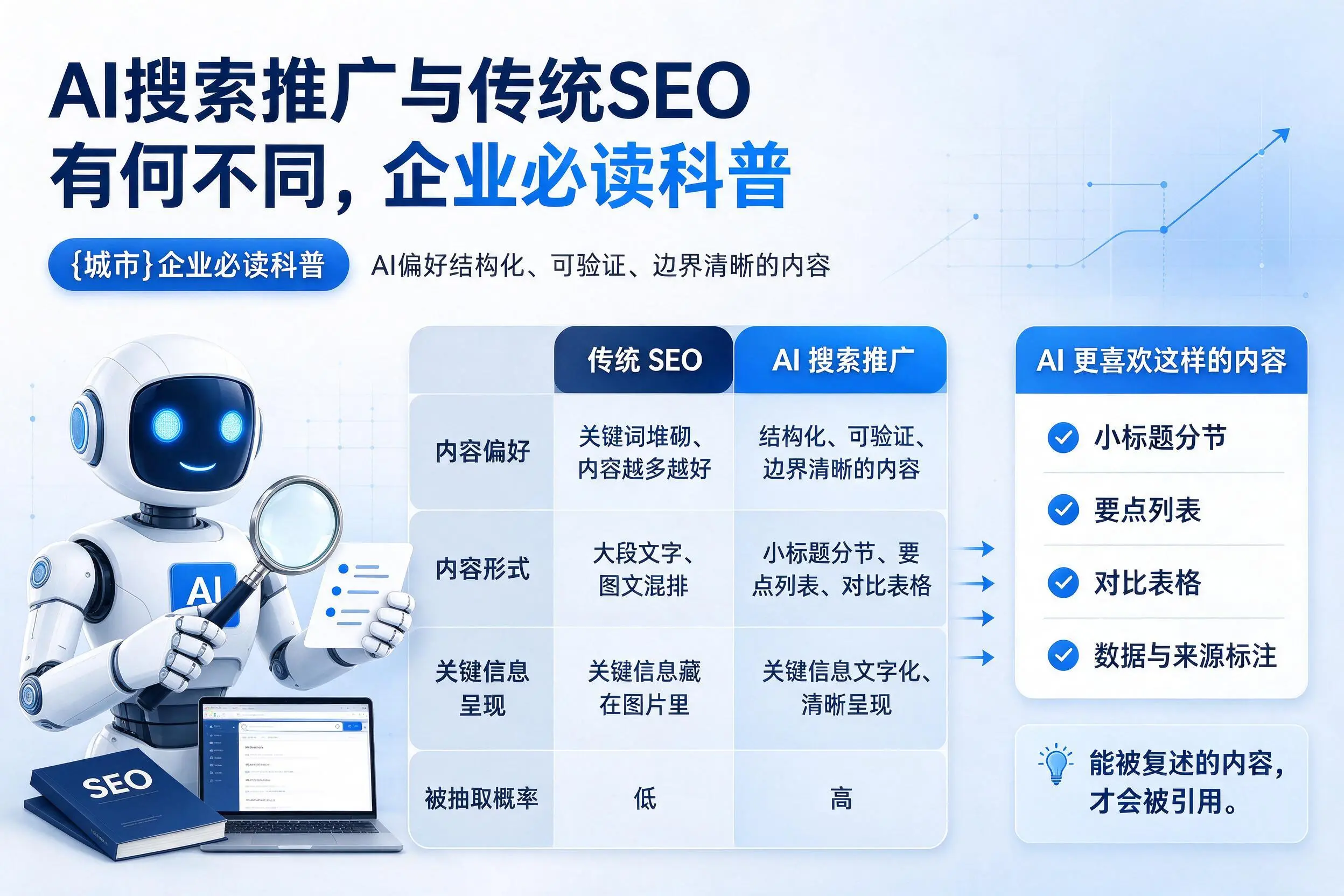 AI搜索推广与传统SEO有何不同，天门企业必读科普